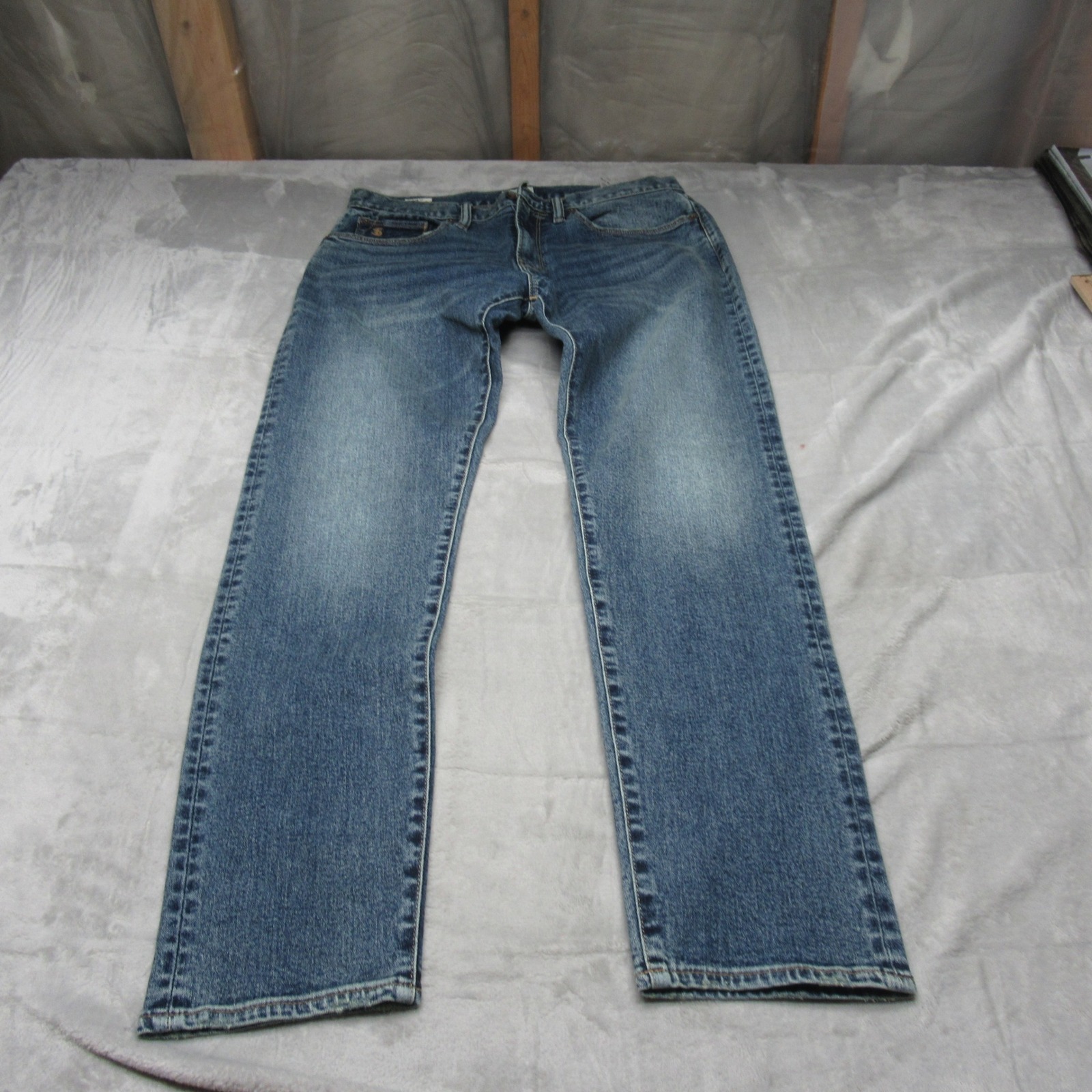 Todd Snyder Jeans Mens 32x29 Blue Denim Stretch 5 Pocket Medium Wash Everyday